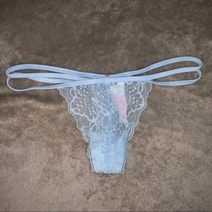 Pink Lace Thong